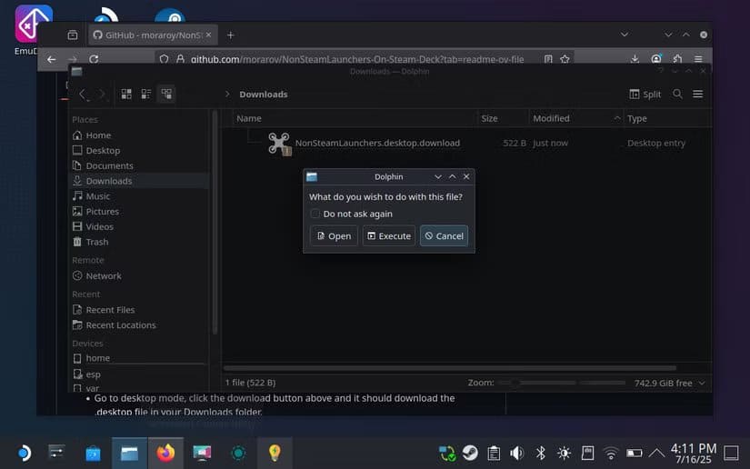 execute-nonsteamlaunchers-script طريقة تشغيل World of Warcraft على Steam Deck بدون مشاكل