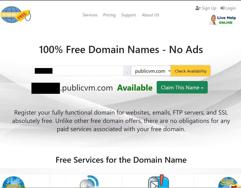 free-domain-free-domain-registration-page-3 متى يكون اسم النطاق المجاني خيارًا منطقيًا لموقعك