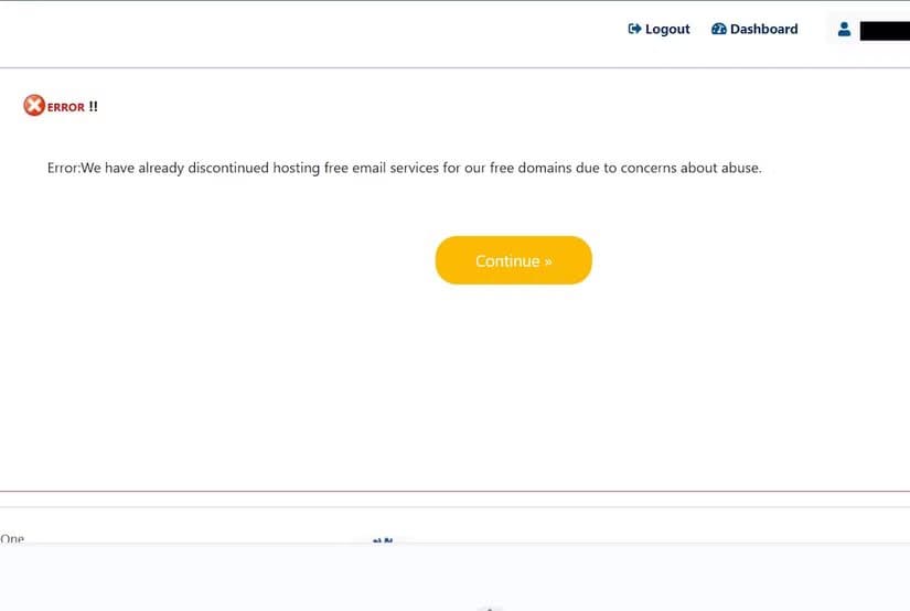 free-domain-free-email-discontinued متى يكون اسم النطاق المجاني خيارًا منطقيًا لموقعك