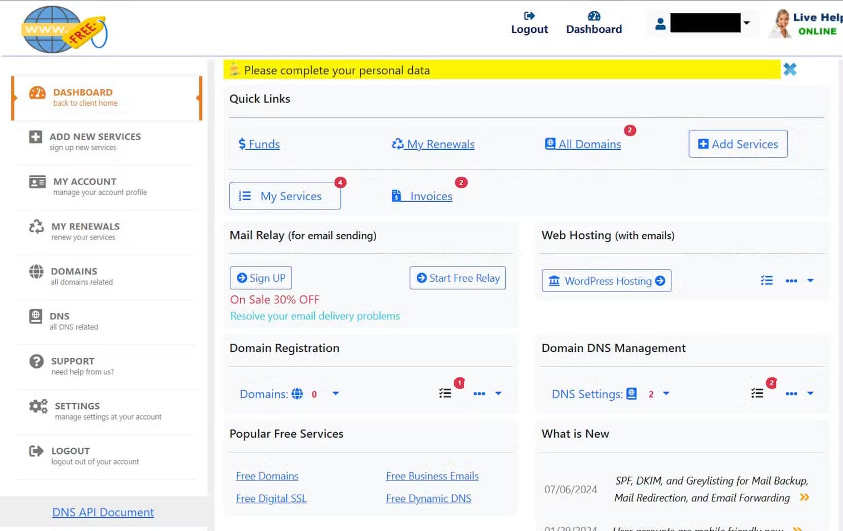 free-domain-poor-ui-design متى يكون اسم النطاق المجاني خيارًا منطقيًا لموقعك