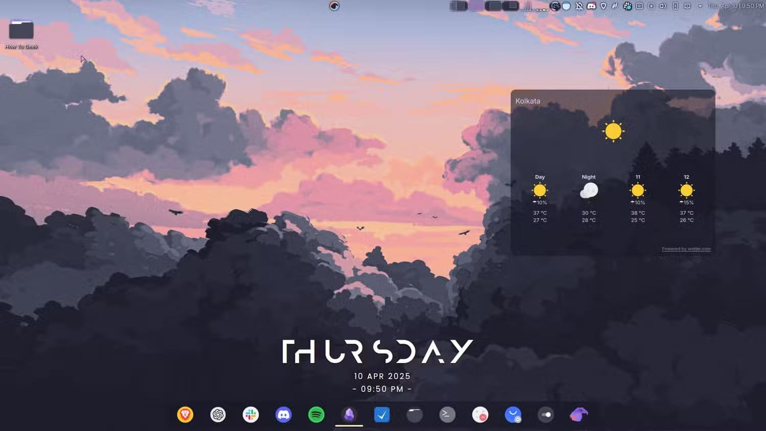 garuda-mokka-desktop-overview ميزات في KDE Plasma تعزز إنتاجيتك وتمنحك تحكمًا أوسع في Linux