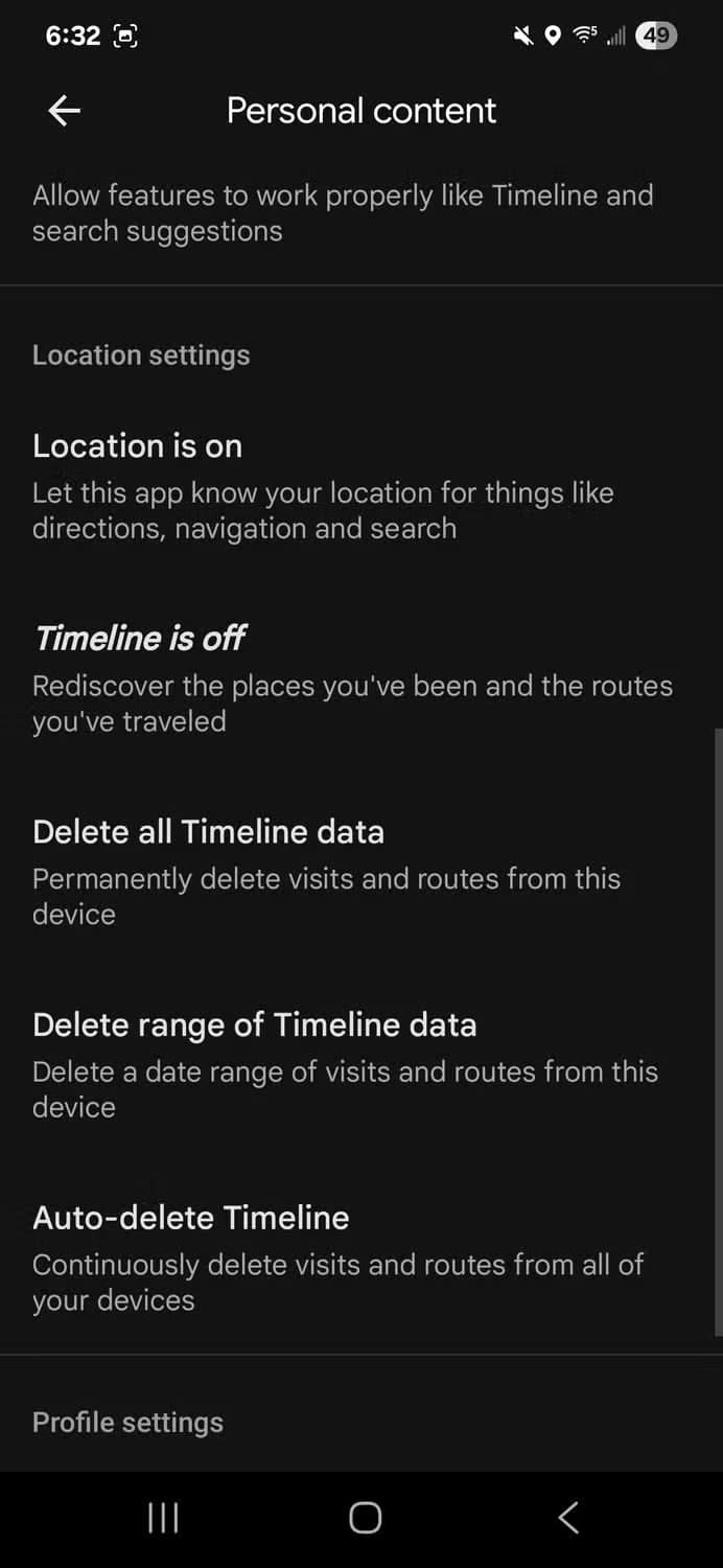 google-maps-tracking-options طرق تمنع جوجل من تتبع نشاطك على الإنترنت دون التضحية بالراحة
