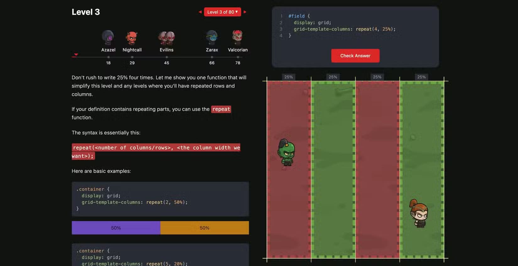 grid-attack-gameplay ألعاب ستجعلك تتقن تصميم مواقع الويب بسهولة