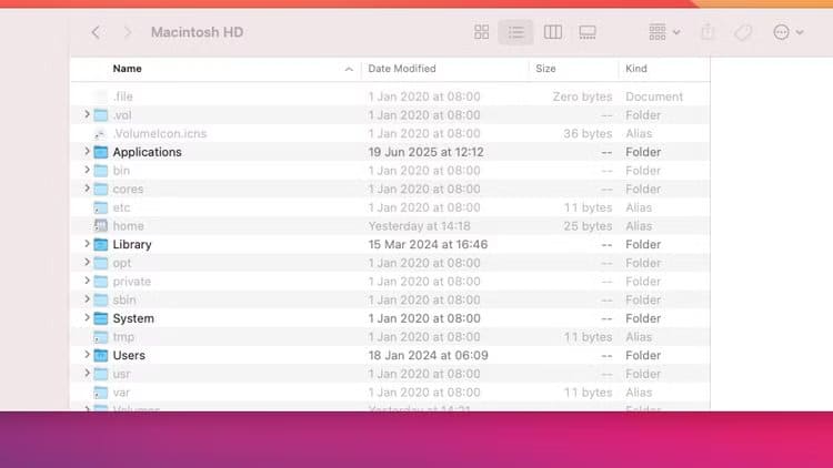 hidden-files-and-folders-visible-in-finder-on-mac حل مشكلة اختفاء التطبيقات من Spotlight في Mac