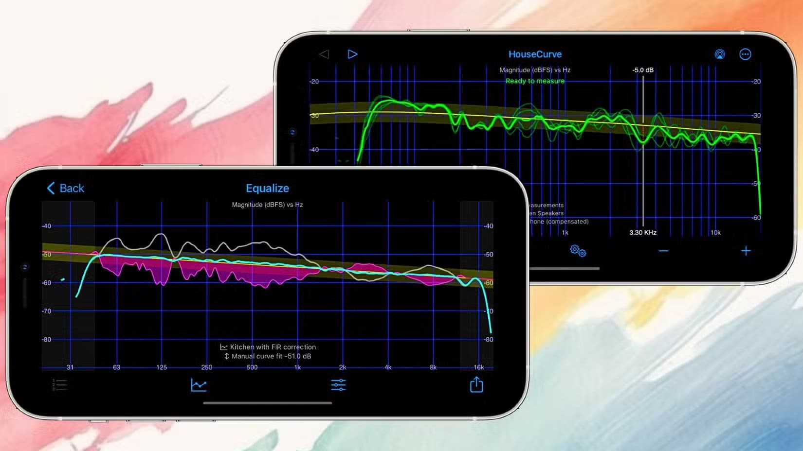 housecurve-apps-that-are-showing-how-the-speaker-quality-looks طريقة بسيطة لتحسين صوت المسرح المنزلي باستخدام هاتفك