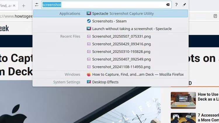 krunner-launcher-menu-with-several-results-listed-for-the-term-screenshot ميزات في KDE Plasma تعزز إنتاجيتك وتمنحك تحكمًا أوسع في Linux