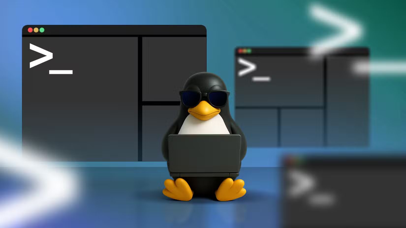linux-mascot-terminal-multiplexer إذا بدأت تلاحظ هذه العلامات فأنت مستعد تمامًا لاستخدام Arch Linux