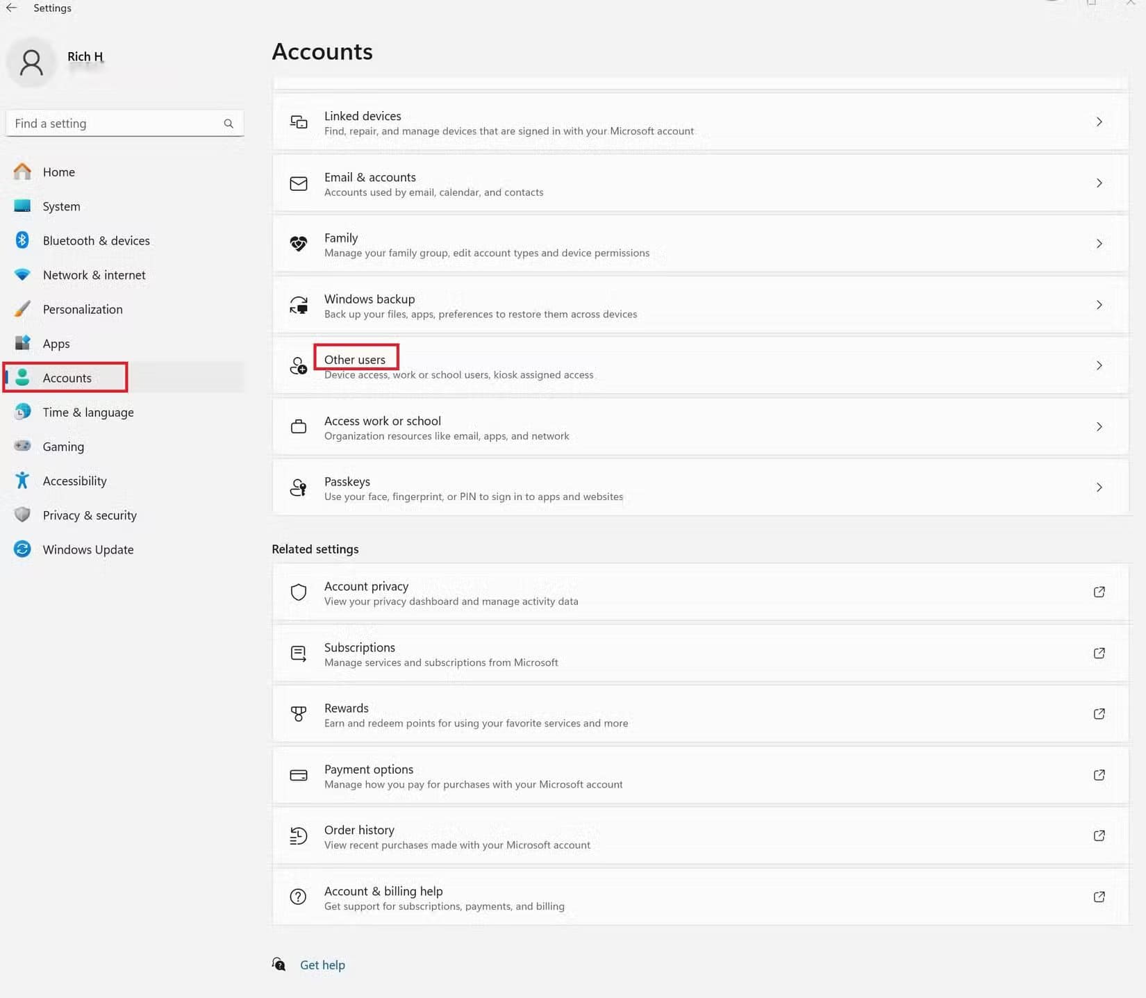 local-account-10 إعدادات يجب تعديلها في Windows 11 لتحمي خصوصيتك