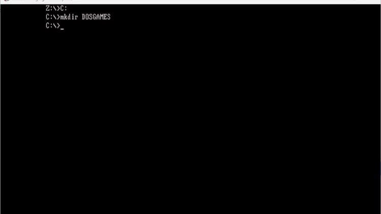 making-dosgames-folder طريقة فعالة لتشغيل ألعاب DOS القديمة على Windows 11 بدون مشاكل توافق