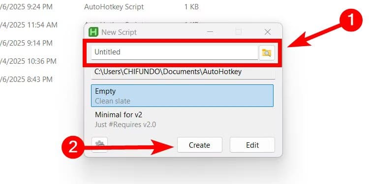 new-script-ahk-windows حل مشكلات Windows 11 الشائعة باستخدام AutoHotkey