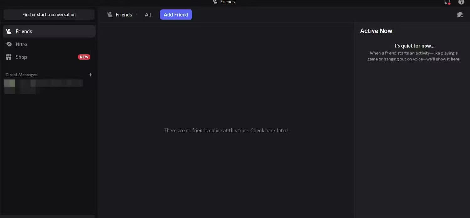 no-search-button-for-dms أدوات أساسية يفتقدها مستخدمو Discord رغم تكرار المطالبات بإضافتها