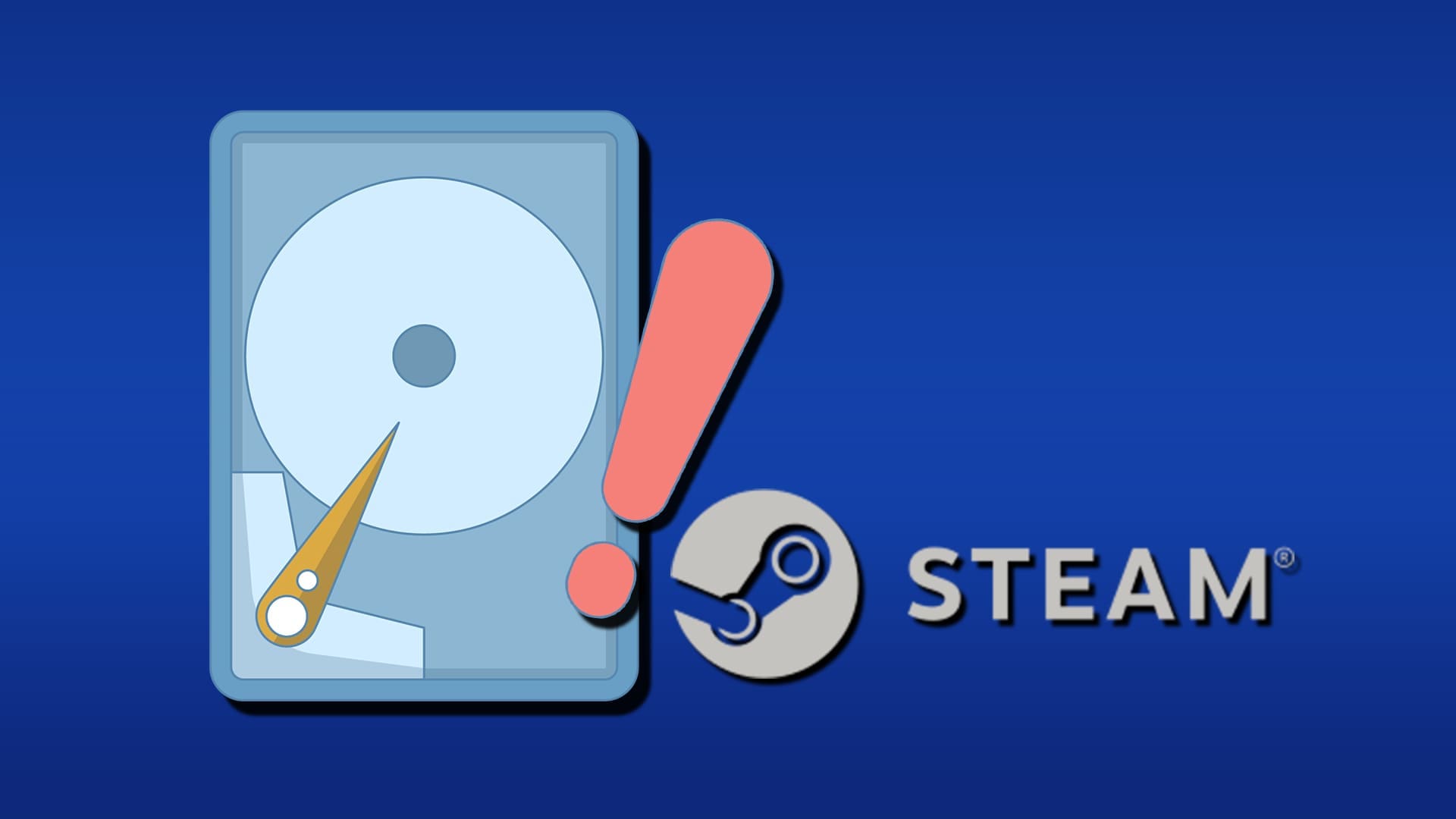 not-enough-free-disk-space-steam خطوات حل مشكلة Steam عندما يقول لا توجد مساحة كافية