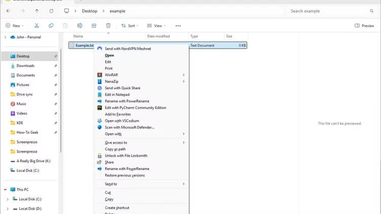 old-right-click أشياء يجب أن تعرفها قبل الترقية إلى Windows 11 لتفادي المشاكل الشائعة