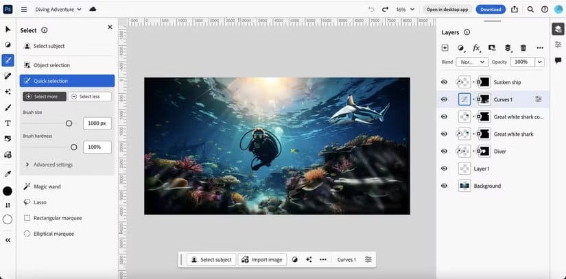 photoshop-web-version كيف أحرر صوري على Chromebook بدون Photoshop باستخدام هذه الأدوات المجانية