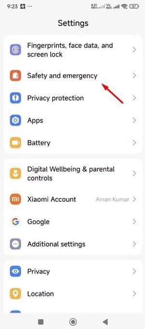 safety-and-emergency-option-in-the-personal-safety-app-1 إعدادات طوارئ يجب تفعيلها فورًا على كل هاتف Android لحمايتك في المواقف الخطيرة