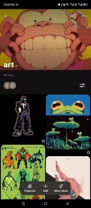screenshot_20250710-220052 أشياء لا تعرفها تجعل استخدامك لتطبيق Pinterest أسهل وأكثر تنظيمًا