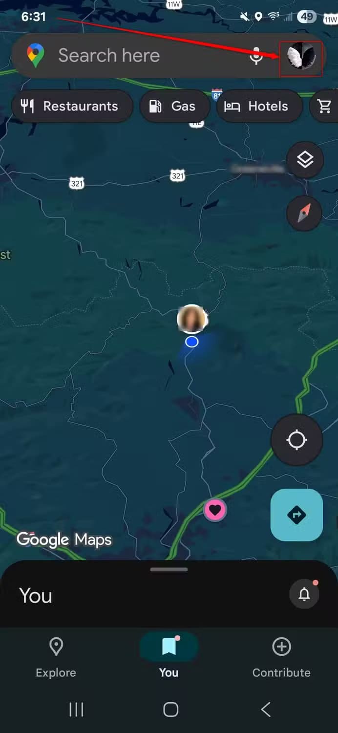 select-account-in-google-maps طرق تمنع جوجل من تتبع نشاطك على الإنترنت دون التضحية بالراحة