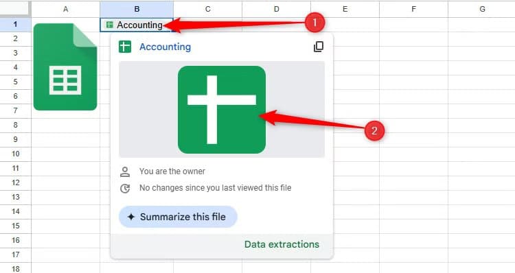 the-floating-window-that-appears-when-you-click-a-link-chip-in-google-sheets متى يكون Google Sheets أفضل من Microsoft Excel