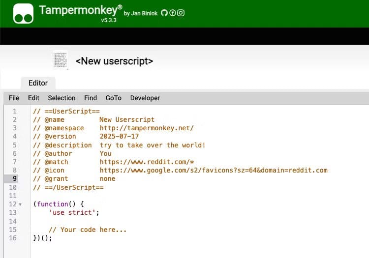 web-tampermonkey-new-2-1 طريقة بسيطة لتخصيص موجز Reddit باستخدام برنامج نصي خفيف