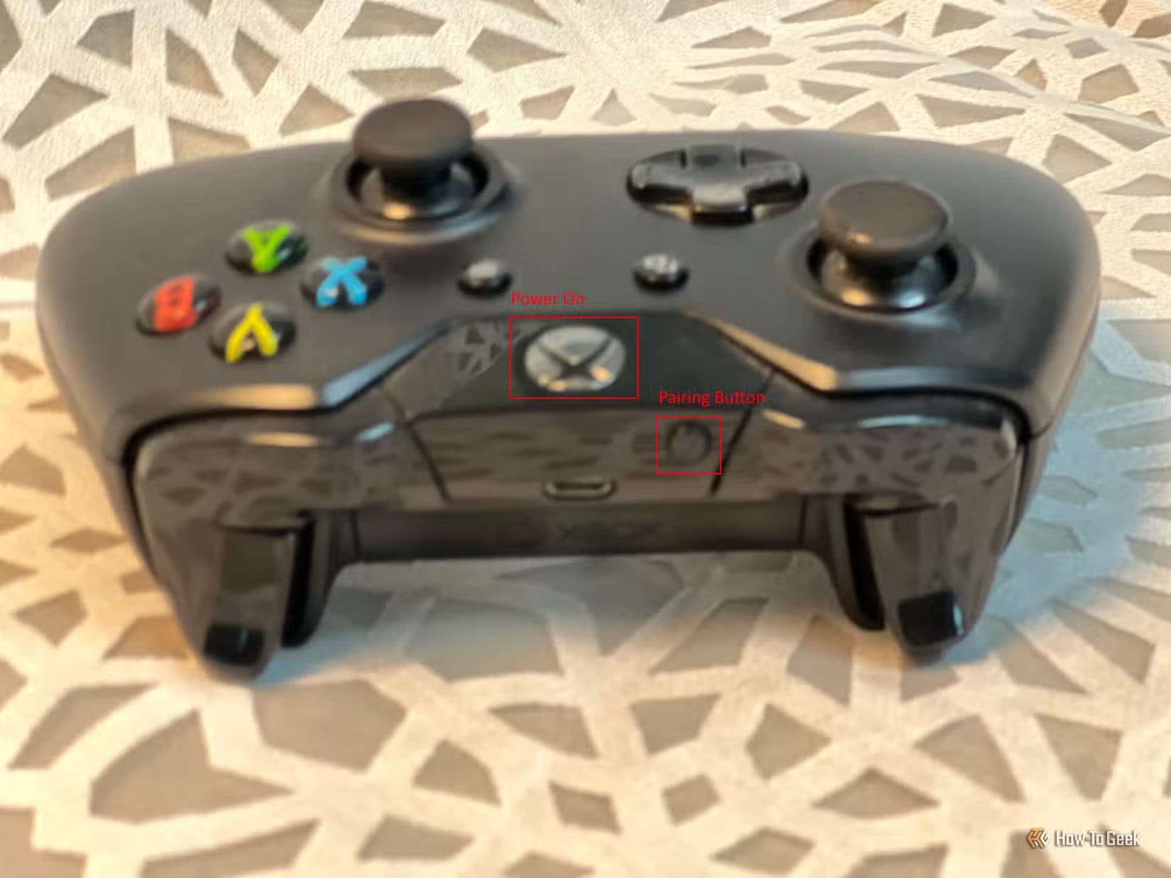 xbox-controller-front-1 طريقة استخدام وحدة تحكم Xbox القديمة كجهاز تحكم ذكي لأجهزة المنزل