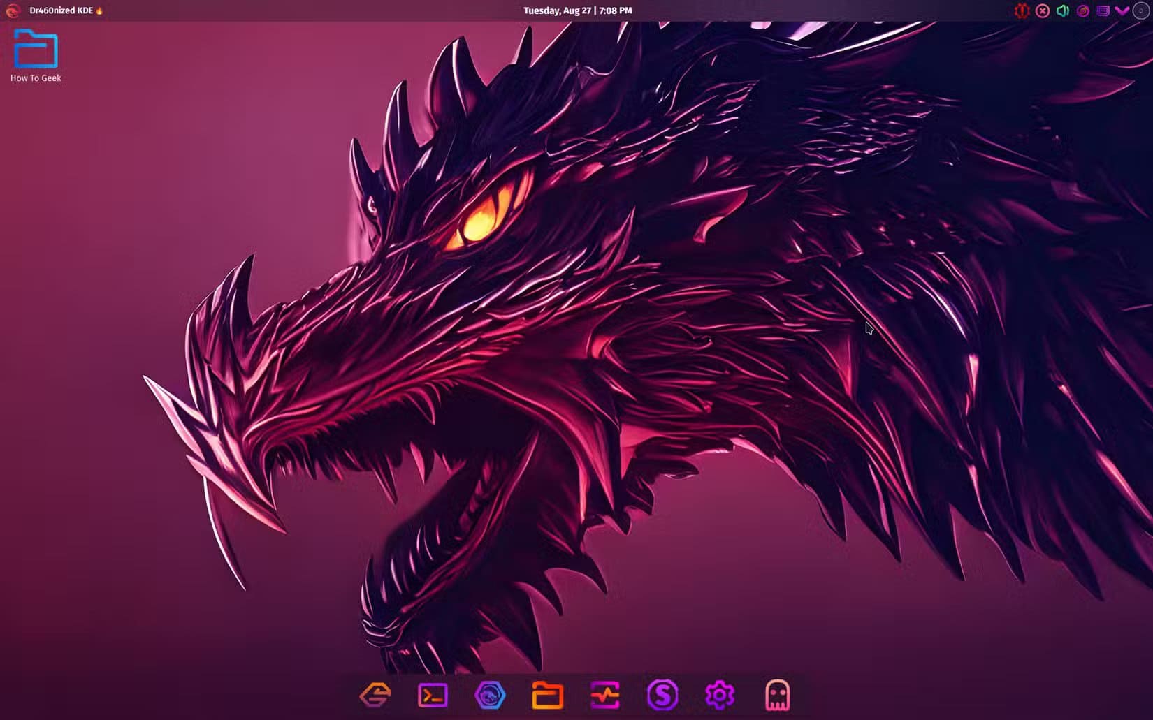 4-garuda-linux-desktop-overview أفضل توزيعات لينكس المبنية على Arch حسب التجربة والتقييم