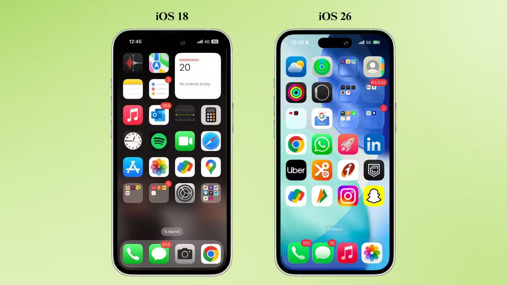 7 أسباب تدفعك إلى إخفاء أسماء التطبيقات على الشاشة الرئيسية في iPhone