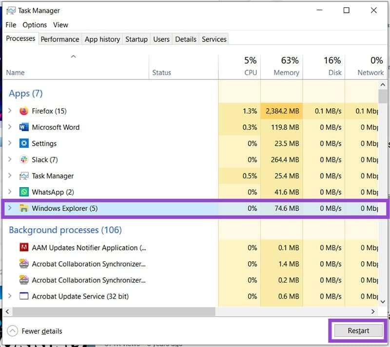 Taskbar-Hides-Behind-Maximized-Programs-–-How-to-Fix-5 حل مشكلة اختفاء شريط المهام عند تكبير النوافذ في Windows