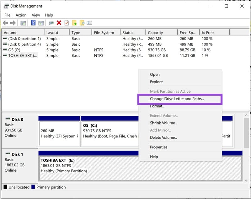 Windows-11-Drive-Letter-Changed-1 حل مشكلة تغير حرف محرك الأقراص في Windows 11
