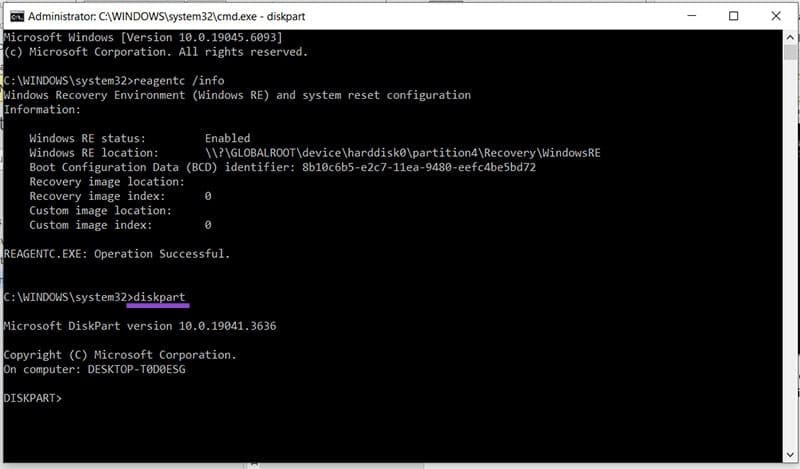 Windows-11-Keeps-Assigning-Drive-Letter-to-Recovery-Partition-3 حل مشكلة ظهور قسم الاسترداد كمحرك أقراص في Windows 11