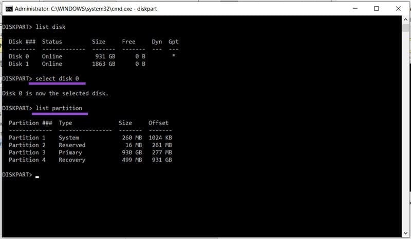 Windows-11-Keeps-Assigning-Drive-Letter-to-Recovery-Partition-6 حل مشكلة ظهور قسم الاسترداد كمحرك أقراص في Windows 11