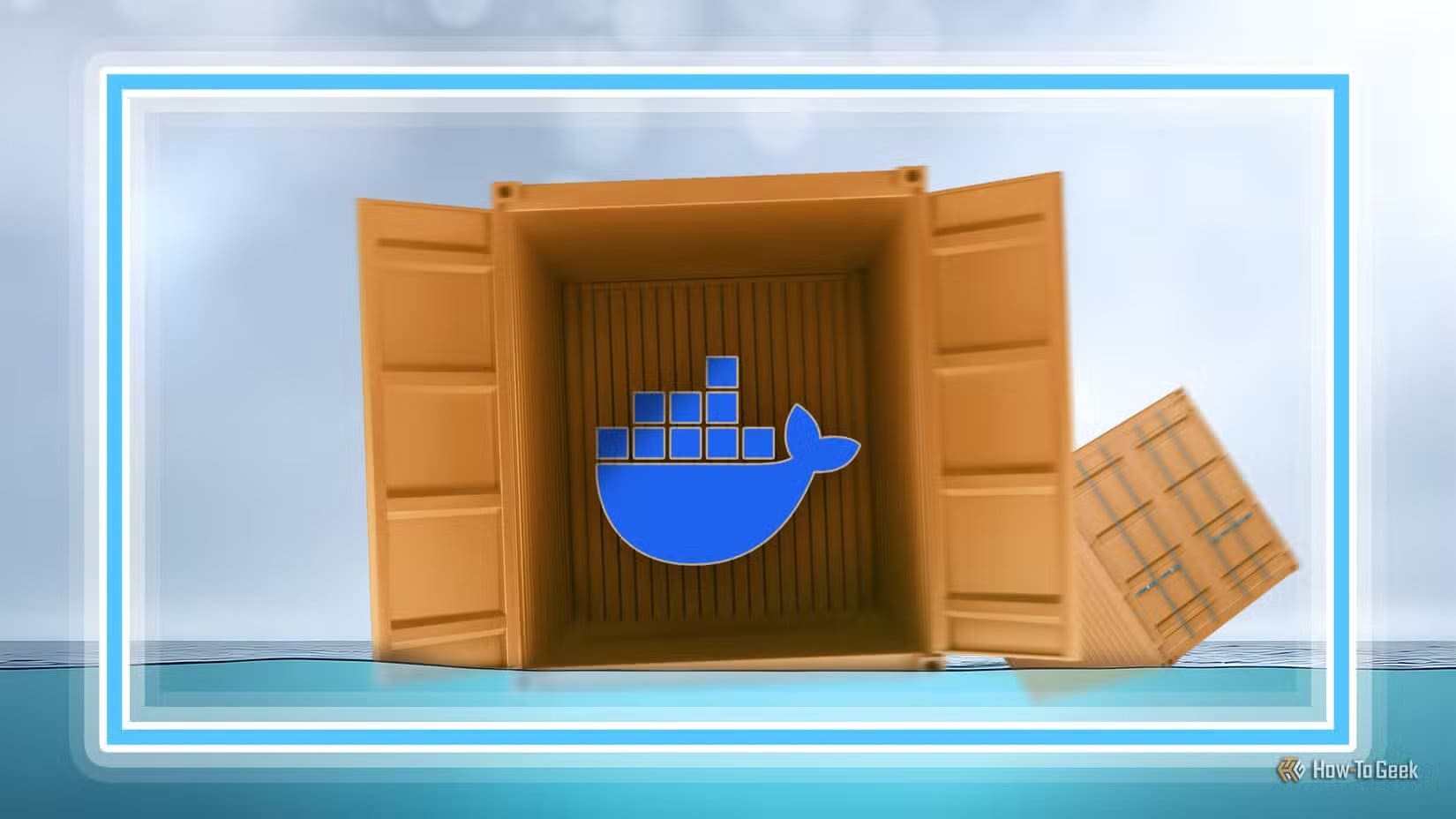 a-container-floating-in-the-sea-with-the-docker-logo-inside-it خطوات مضمونة لنقل خادم Docker إلى نظام جديد بسهولة