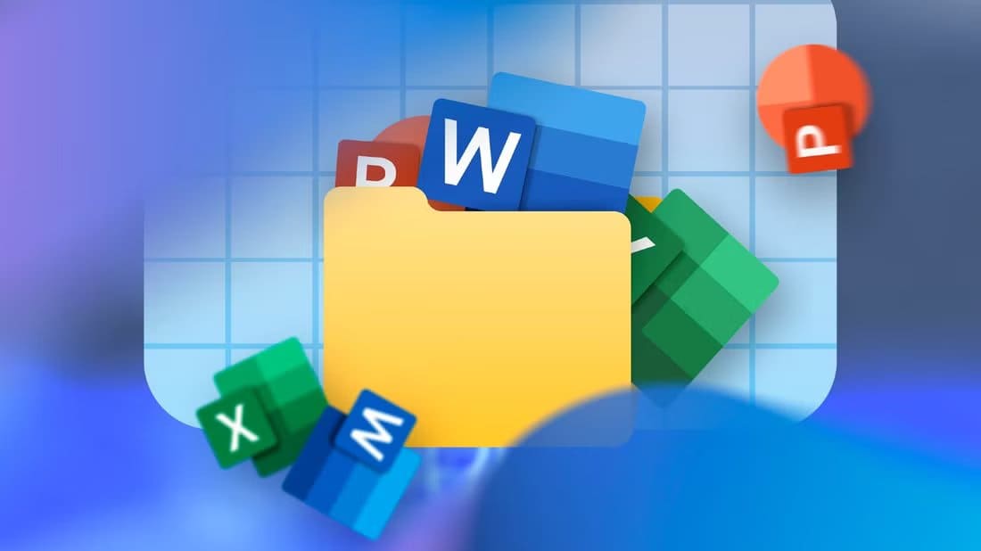 a-folder-with-some-microsoft-office-apps-and-icons حيل ذكية في Microsoft Office تساعدك على إنجاز مهامك بسرعة أكبر