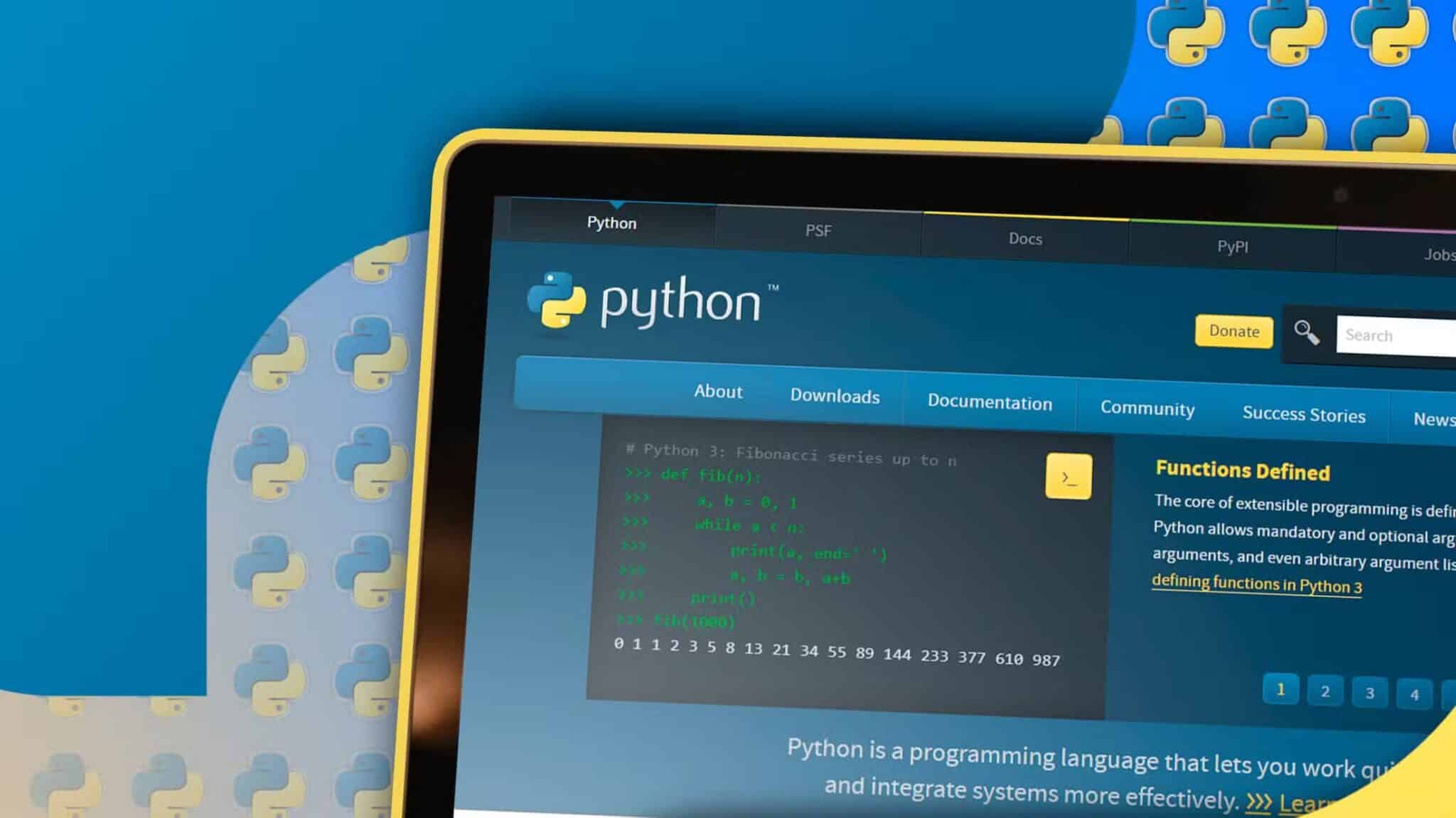 a-screen-with-the-python-download-webpage-scaled هكذا يتجنب المحترفون أخطاء Python التي تُفسد المشاريع البرمجية