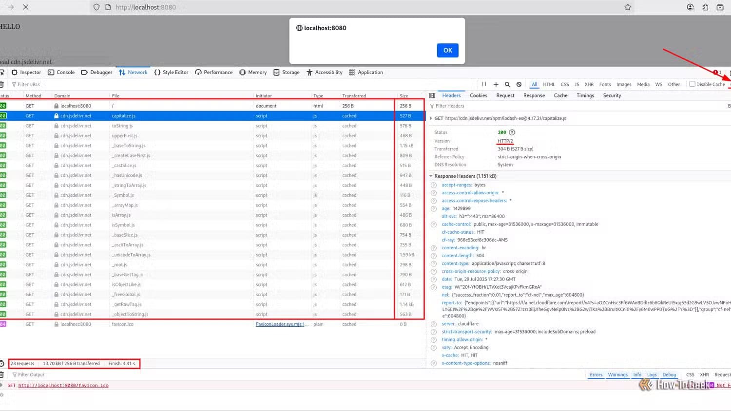 a-web-browser-s-developer-tools-show-download-details-for-esm-that-makes-23-requests-the-connection-uses-http-2-over-a-20-kbps-gprs-network السبب الرئيسي لبطء مواقع الويب وكيفية إصلاحه بدون أدوات مدفوعة