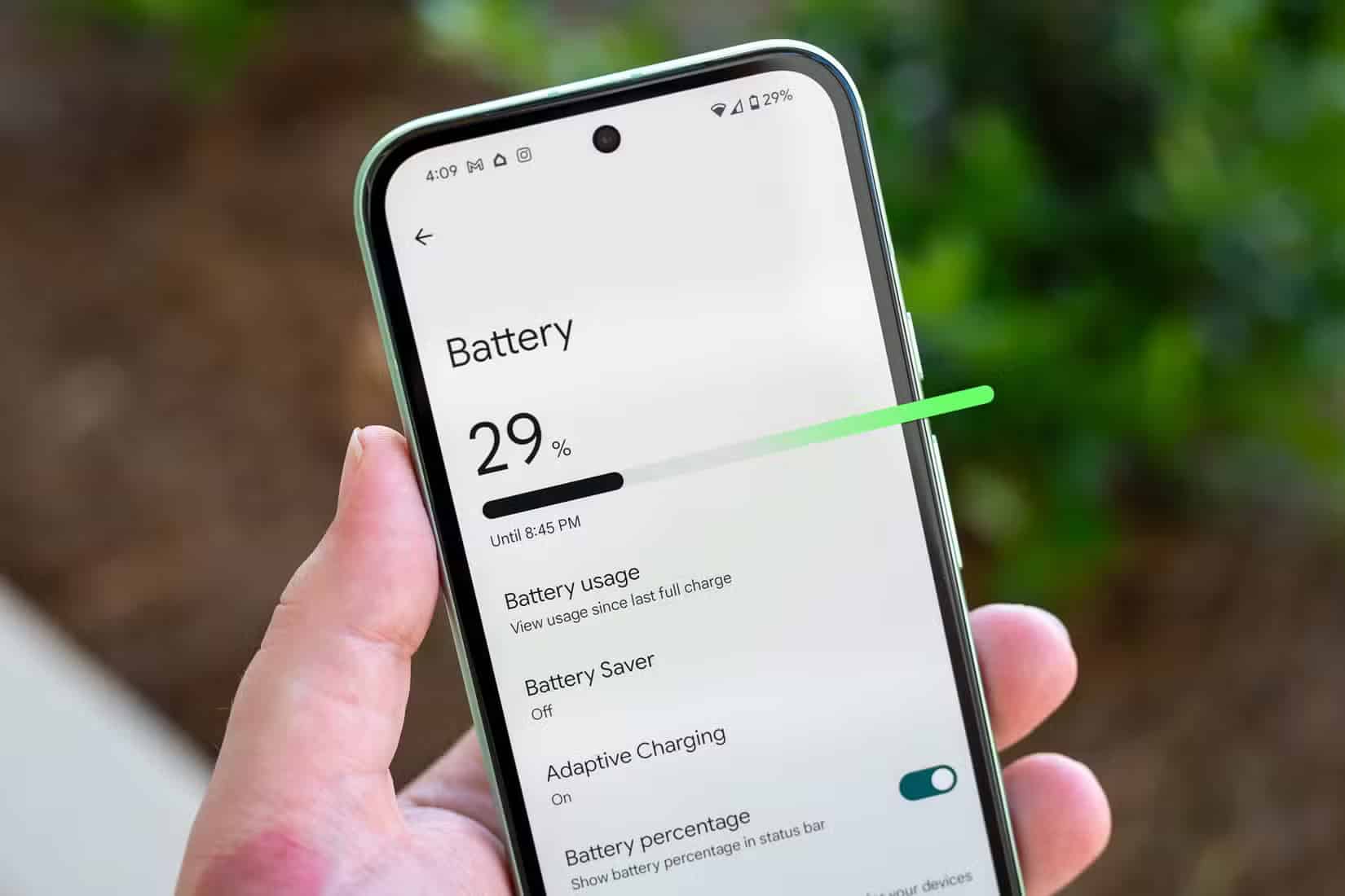 android-battery-bar الحقيقة الكاملة حول الشحن السريع وتأثيره على بطارية هاتفك