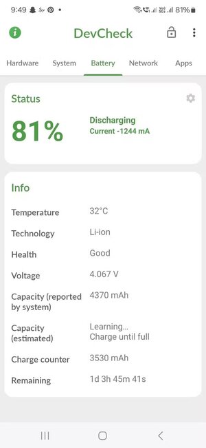 android-battery-health-in-devcheck-app 7 نصائح ذكية تطيل عمر هاتفك الذكي لسنوات