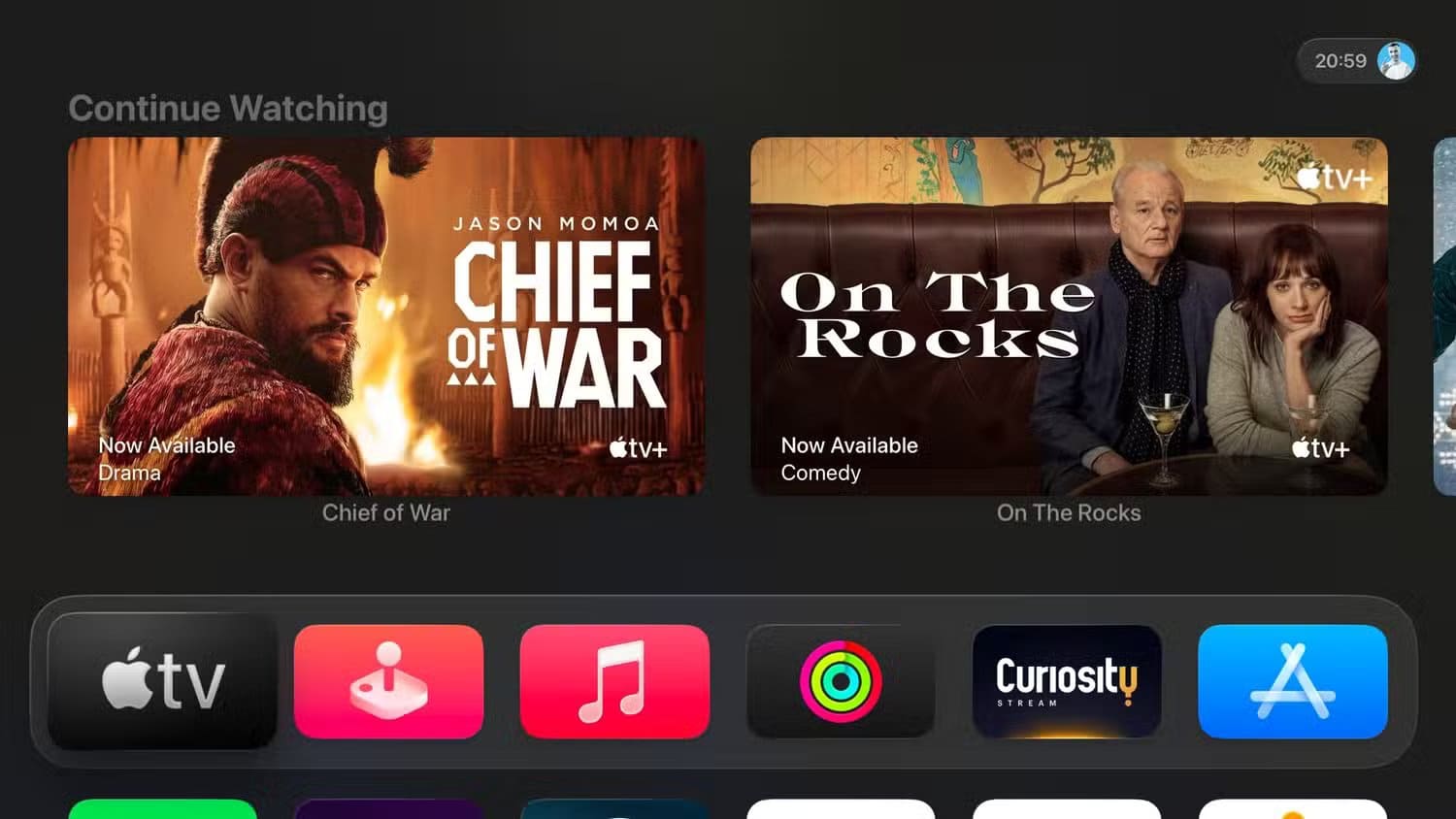 apple-tvos-26-home-screen-tv-app-icon-selected 12 ميزة جديدة قادمة إلى Apple TV هذا الخريف