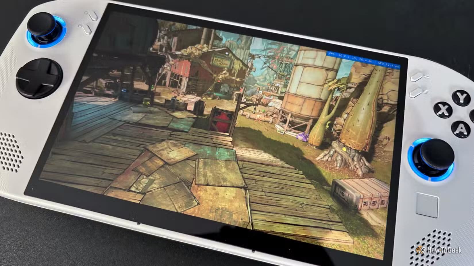 borderlands-3-benchmark-running-on-the-lenovo-legion-go-s ماذا يفقد لاعبو لينكس عند تشغيل الألعاب حاليا