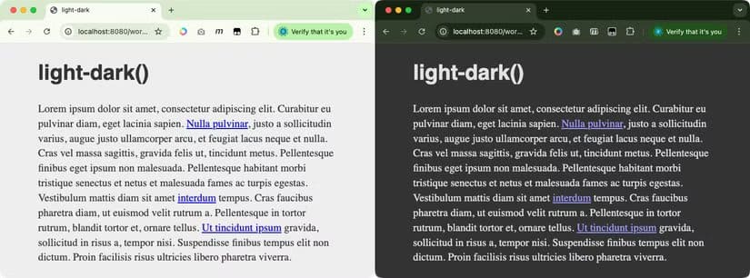 css-light-dark-light دليل شامل لفهم ألوان CSS واستخدامها باحتراف في تصميم المواقع