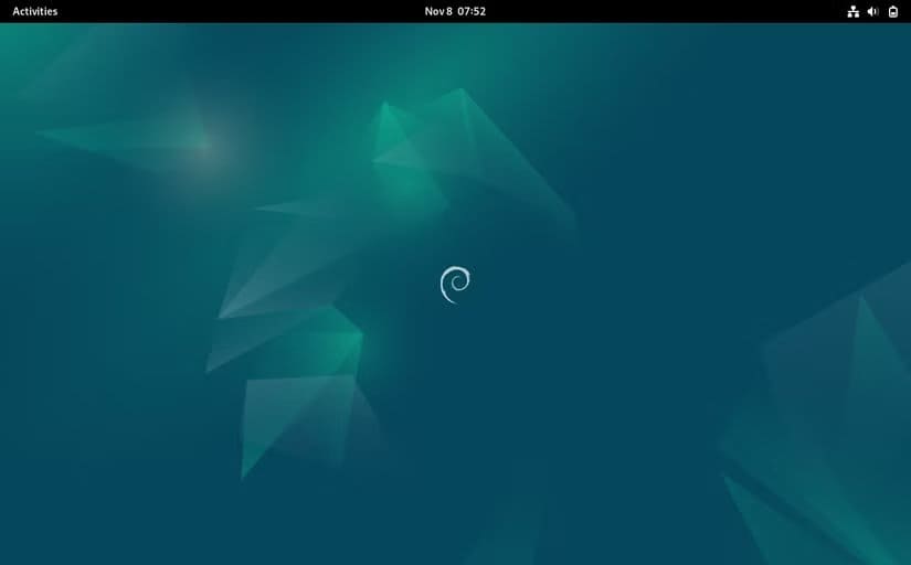 debian-linux-gnome-desktop أفضل توزيعات Linux للمبتدئين والمحترفين حسب الأداء والسهولة