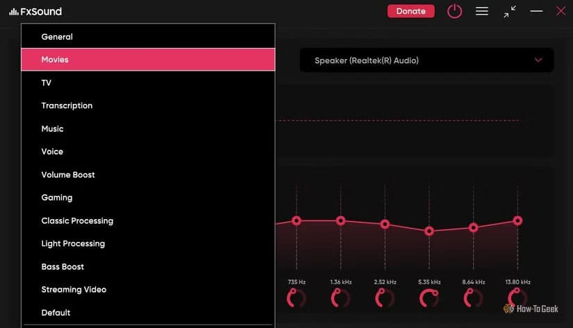 different-presets-of-the-fxsound-app-1 برنامج مجاني يمنحك صوت نقي وقوي على الكمبيوتر المحمول