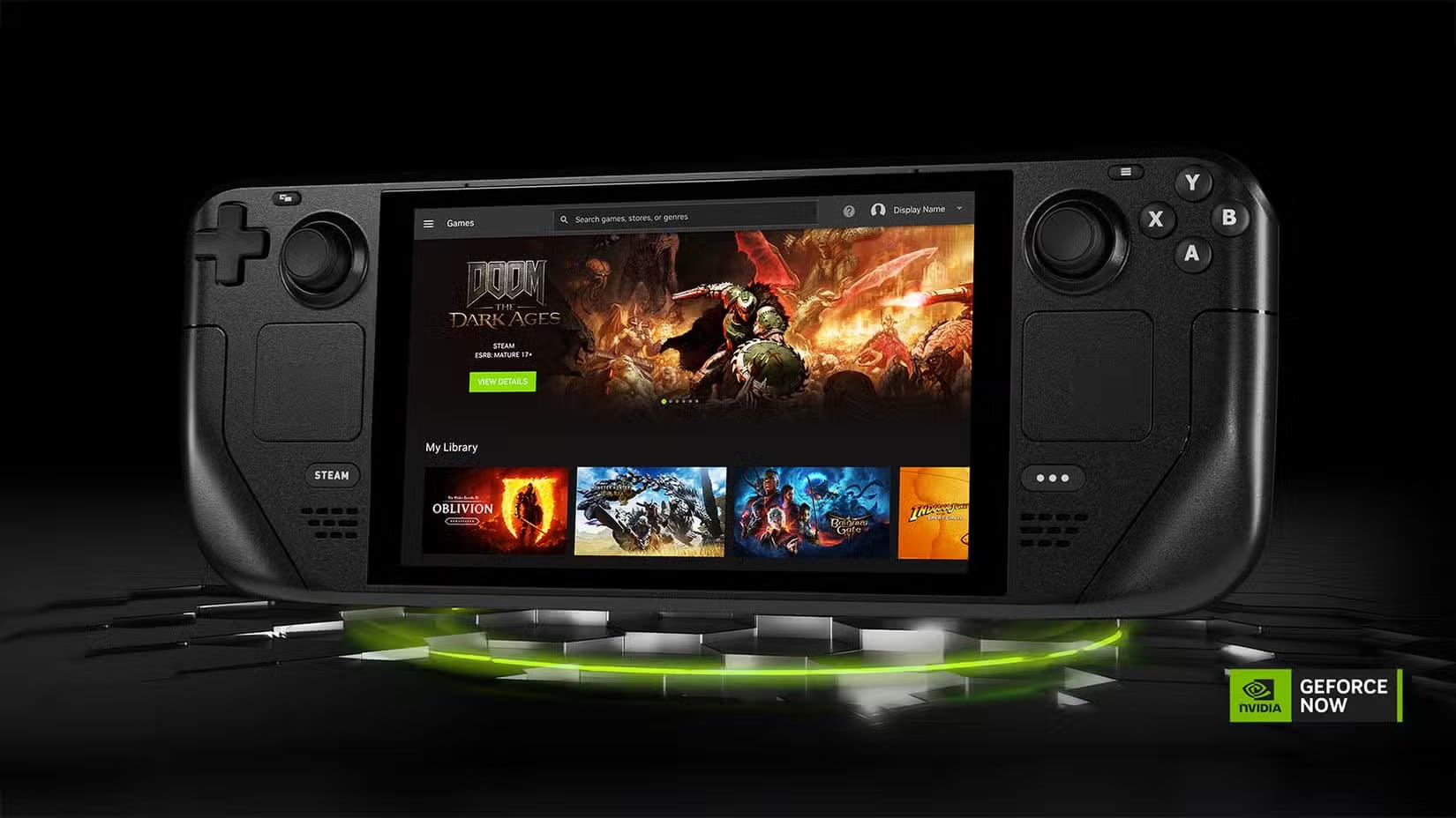 geforce-now-steam-deck-hero ماذا يفقد لاعبو لينكس عند تشغيل الألعاب حاليا