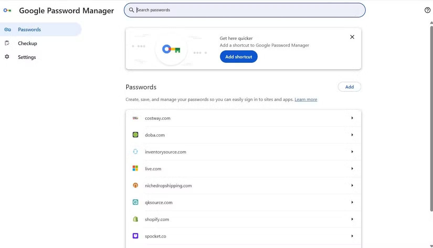 google-password-manager-in-chrome أهم ميزات متصفح Chrome التي تجعل التصفح أسرع وأسهل