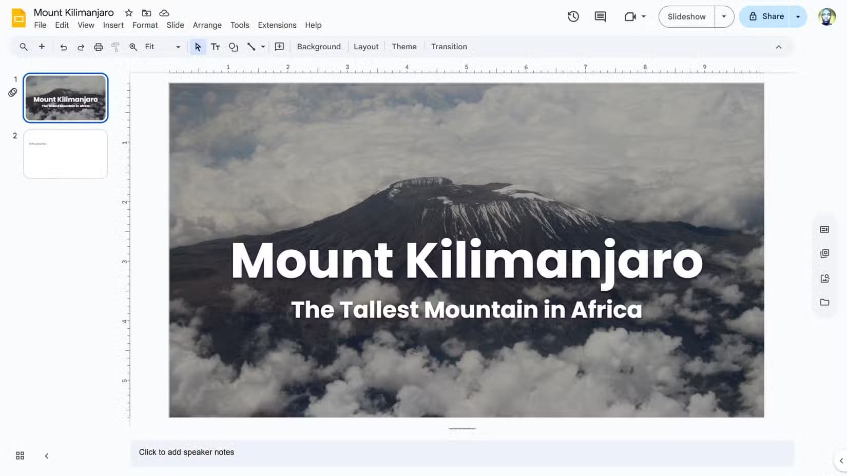 google-slides-presentation أفضل برامج مجانية مفتوحة المصدر لإنشاء عروض تقديمية احترافية بسهولة
