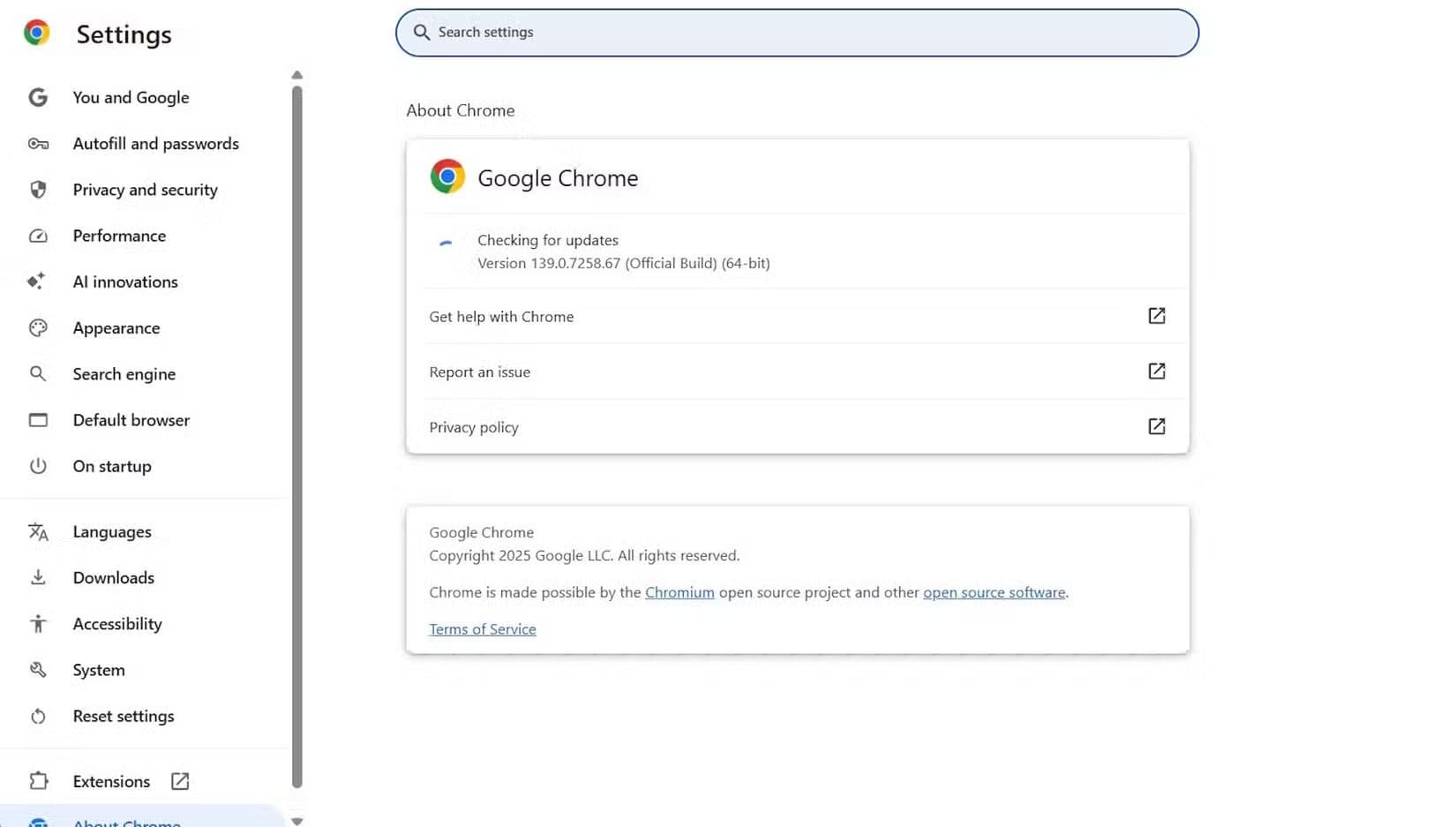 google-update-in-progress أهم ميزات متصفح Chrome التي تجعل التصفح أسرع وأسهل