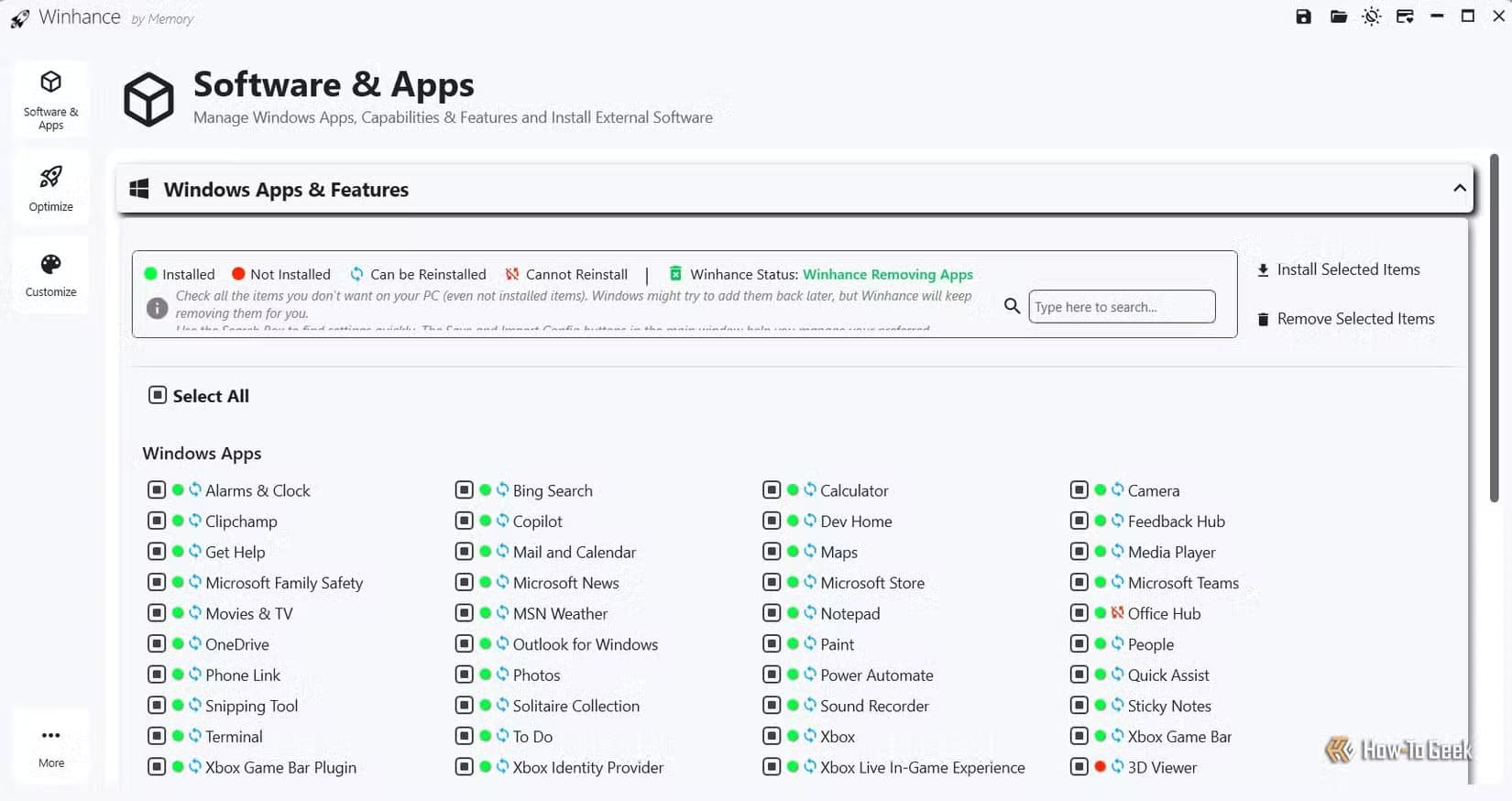homepage-of-the-winhance-app 3 تطبيقات ويندوز غير معروفة ستجعل تجربتك أسرع وأسهل