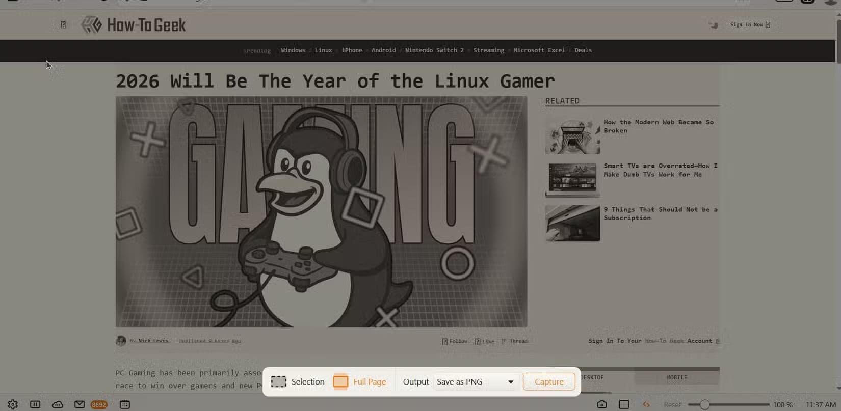 ksnip_20250817-113706 أفضل ميزات متصفح Vivaldi التي يتمنى المستخدمون وجودها في كل متصفح