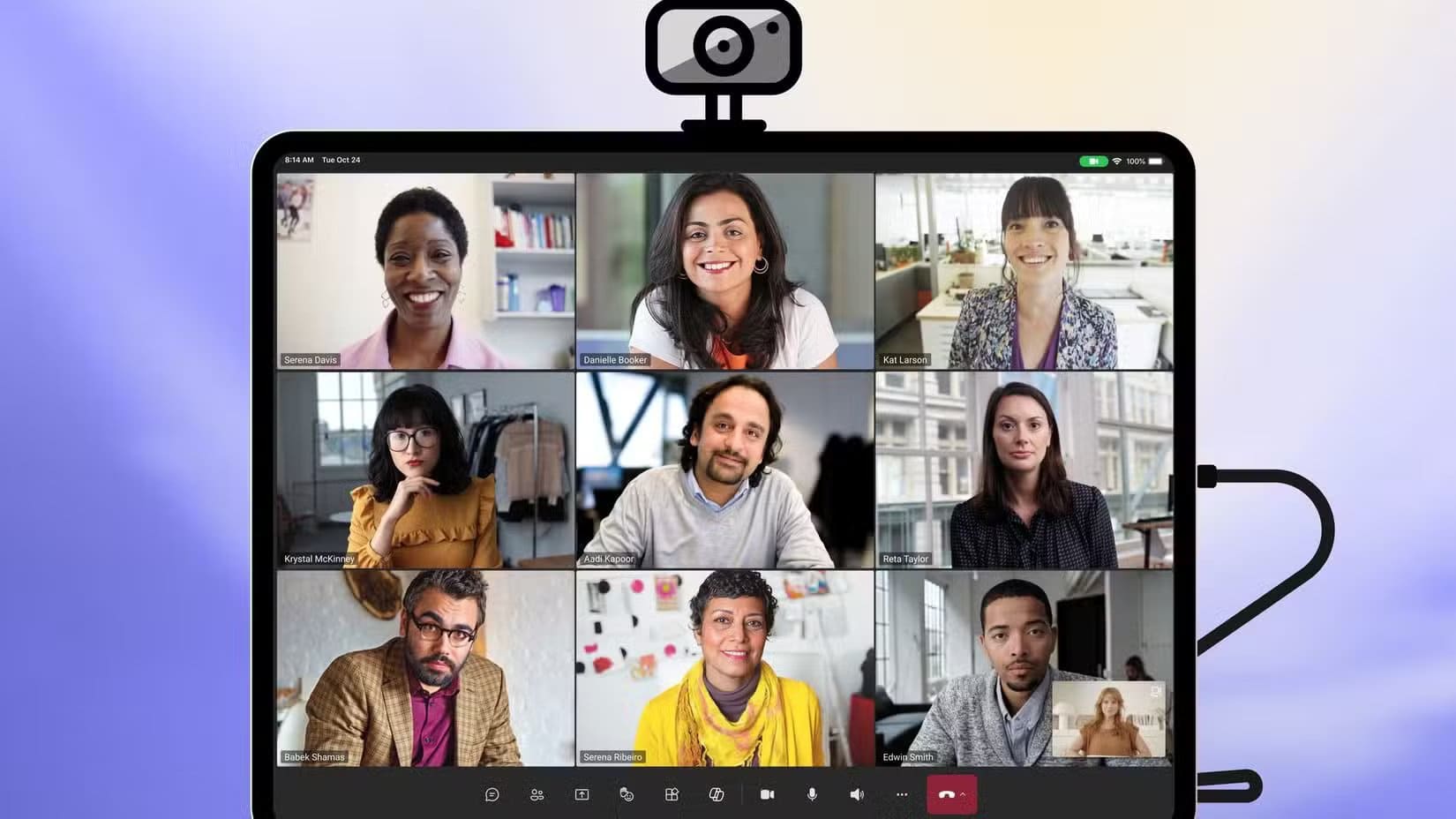 microsoft-teams-ipad-app-external-usb-c-camera-support لماذا فشل سكايب بعد أن كان التطبيق الأول للمكالمات