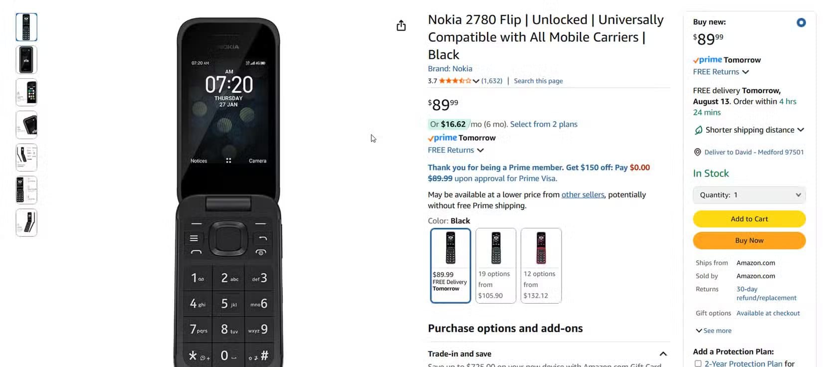 nokia-2780-flip-unlocked-amazon مستقبل الهواتف الذكية 2025 بين النهاية والتحولات الجديدة