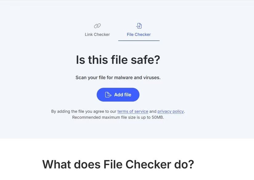 nordvpn-file-checker-upload-process كيف تفحص أي ملف مشبوه باستخدام أدوات مجانية بدون تحميل برامج